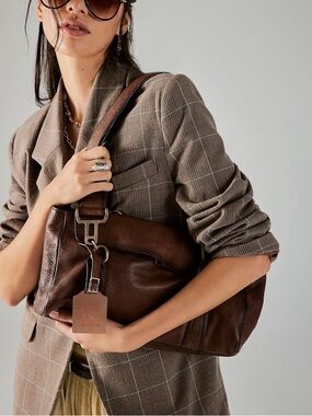 NWT Free People We The Free Harper Shoulder Bag Espresso